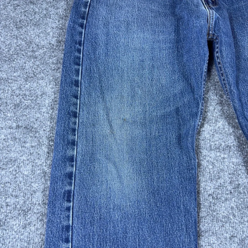Levis 505 Regular Fit Jeans Mens 36x32 Blue Straight Leg Denim 00505-0216